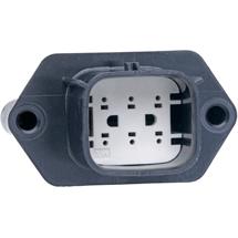 Molex-0194350611 Gaine de câblage de raccordement discret Conn Housing PL 6Power POS 5.84mm Crimp ST Cable Mount Black MX150L™ Bag