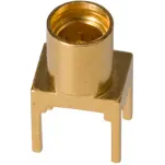 HUBER+SUHNER-96_MMPX-50-0-3/111_NM RF-Steckverbinder Conn MMPX 0Hz to 67GHz 50Ohm Solder ST SMD RCP Gold Over Nickel Phosphorus T/R