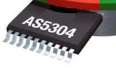 ams OSRAM-AS5304B-ATSM Capteur de position linéaire et angulaire Linear/Rotary Position Sensor 5.5V Digital Output 20-Pin TSSOP T/R