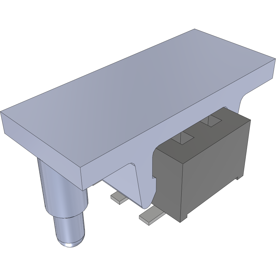 Samtec-CLP-104-02-L-D-PA Cabezales del conector y receptáculos PCB Conn Socket Strip SKT 8 POS 1.27mm Solder ST Top Entry SMD TIGER CLAW™ Tray