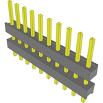 Conn Board Stacker HDR 10 POS 2.54mm Solder ST Top Entry Thru-Hole Bulk