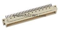 HARTING-09038966921 Steckverbinder, Mutterplatine Conn DIN 41612 M 96 POS 2.54mm Solder RA Thru-Hole