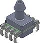 All Sensors Corporation-ELVH-150G-HANJ-I-NAA4 Sensore di pressione montato sul board Board Mount Pressure Sensor 0psi to 150psi Gage 8-Pin SMD Module