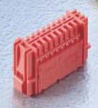 Delphi-211PC123S2004 分立接线罩连接器 Conn Housing F 12 POS 5mm Crimp ST Cable Mount Red