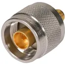 HUBER+SUHNER-33_N-SMA-50-1/113_UE Connettore RF Conn Type N-SMA Adapter 0Hz to 18GHz 50Ohm ST M/F Gold Single
