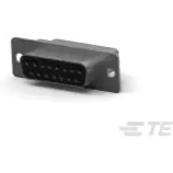 TE Connectivity-164532-4 Connector D-Subminiature Conn D-Sub SKT 15 POS 1.37mm Crimp ST Cable Mount 15 Terminal 1 Port Box