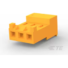 TE Connectivity-3-643817-3 Cabezales del conector y receptáculos PCB Conn IDC Connector F 3Power POS 3.96mm IDT RA Cable Mount Bag/Box