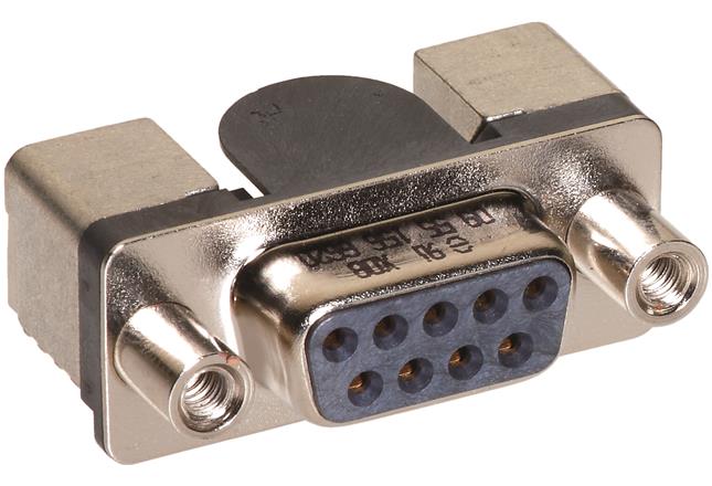 HARTING-09551563615741 D-超小型连接器 Conn D-Sub PIN 9 POS 1.38mm Solder RA SMD 9 Terminal 1 Port T/R