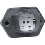 Conn Housing PL 4Power POS 7.62mm Crimp ST Cable Mount Black MX150L™ Bag