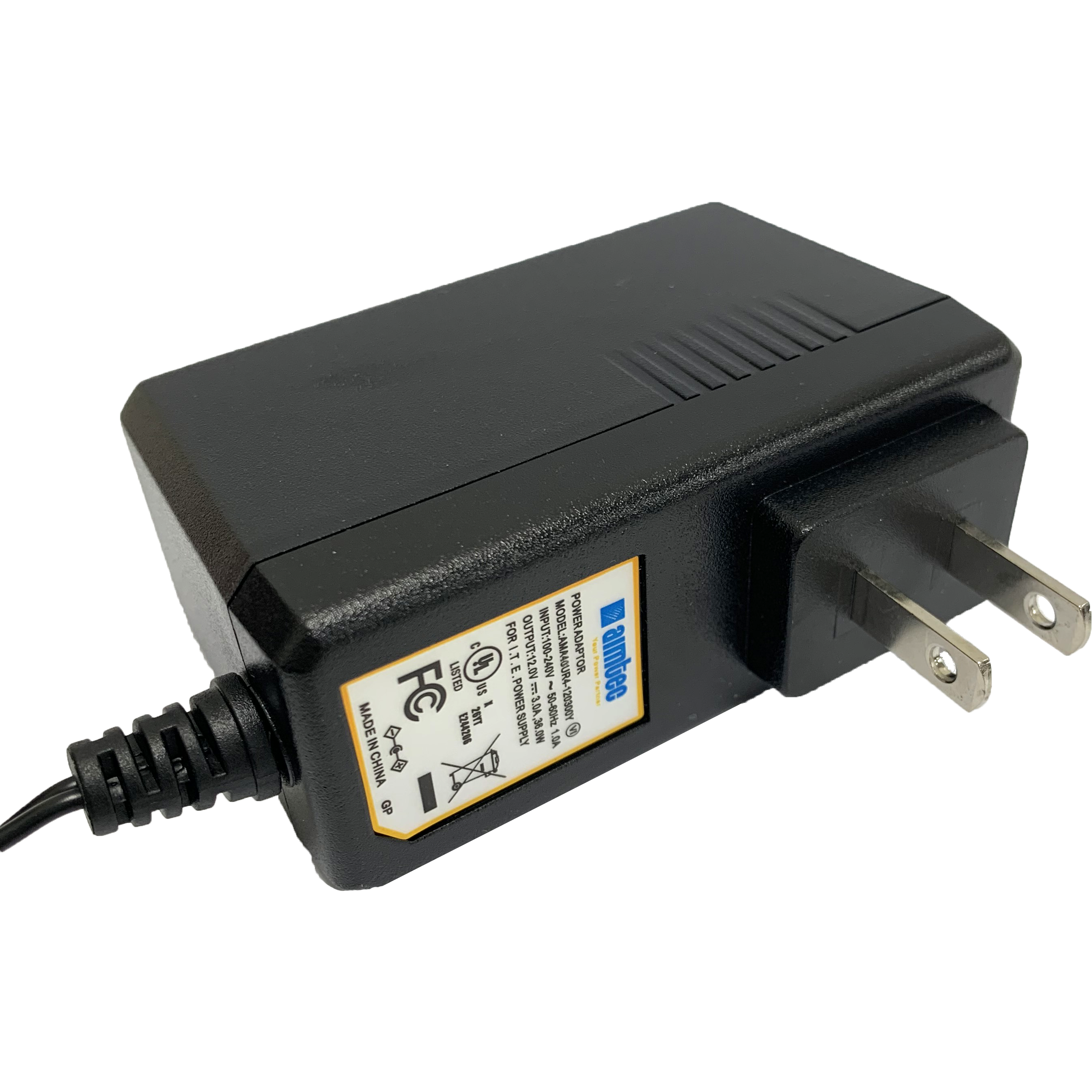 Aimtec-AMA40ER4-120033Y Externer steckbarer Adapter Industrial Grade AC/DC Adapter