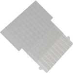 Cable Assembly 0.102m 29AWG 1mm 9 to 9 POS FFC Jumper to FFC Jumper M-M Premo-Flex FFC Jumper Bag