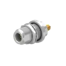 HUBER+SUHNER-3406.00.0037 RF-Steckverbinder Conn Type N-SMA Adapter 0Hz to 3000MHz 50Ohm ST F/F Gold