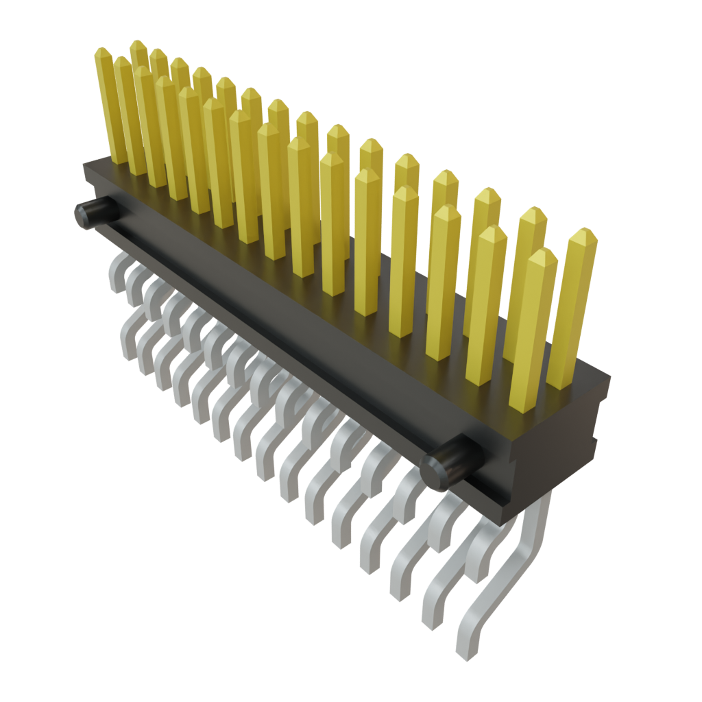 Samtec-FTSH-115-04-L-DH-A Piastre connettori e prese PCB Conn Unshrouded Header HDR 30 POS 1.27mm Solder RA Side Entry SMD TIGER CLAW™ Tube
