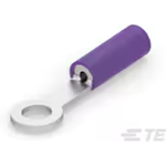 Ring Tongue Terminal 20AWG Copper Purple 22.4mm Tin Loose