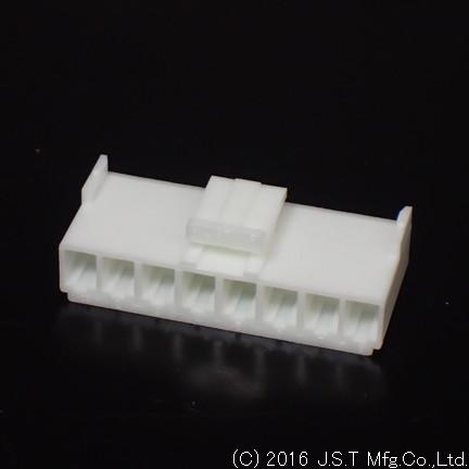 JST Manufacturing-VHR-8N Einzeladersteckverbinder, Gehäuse Conn Housing PL 8 POS 3.96mm Crimp ST Cable Mount White Bag