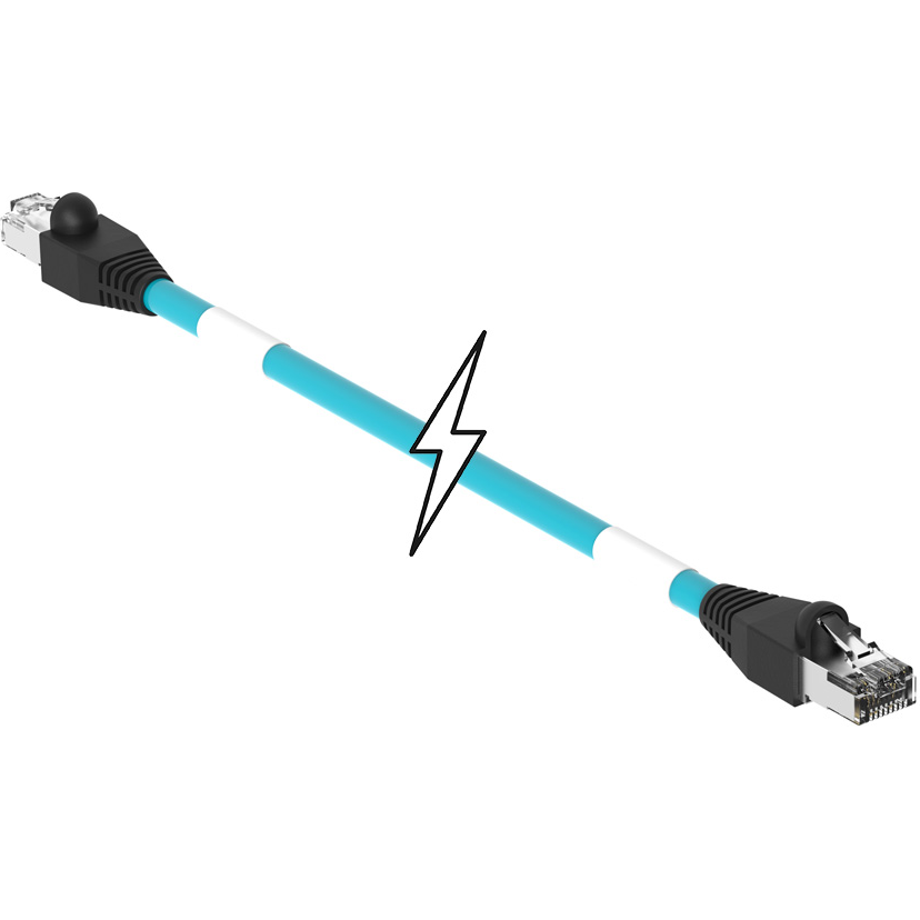 Molex-E66A06004M340 Cable Assembly Other ENET RJ45/RJ45 2PR 34M TPE TEAL