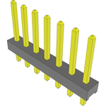 Conn Unshrouded Header HDR 7 POS 2mm Solder ST Top Entry Thru-Hole Bulk