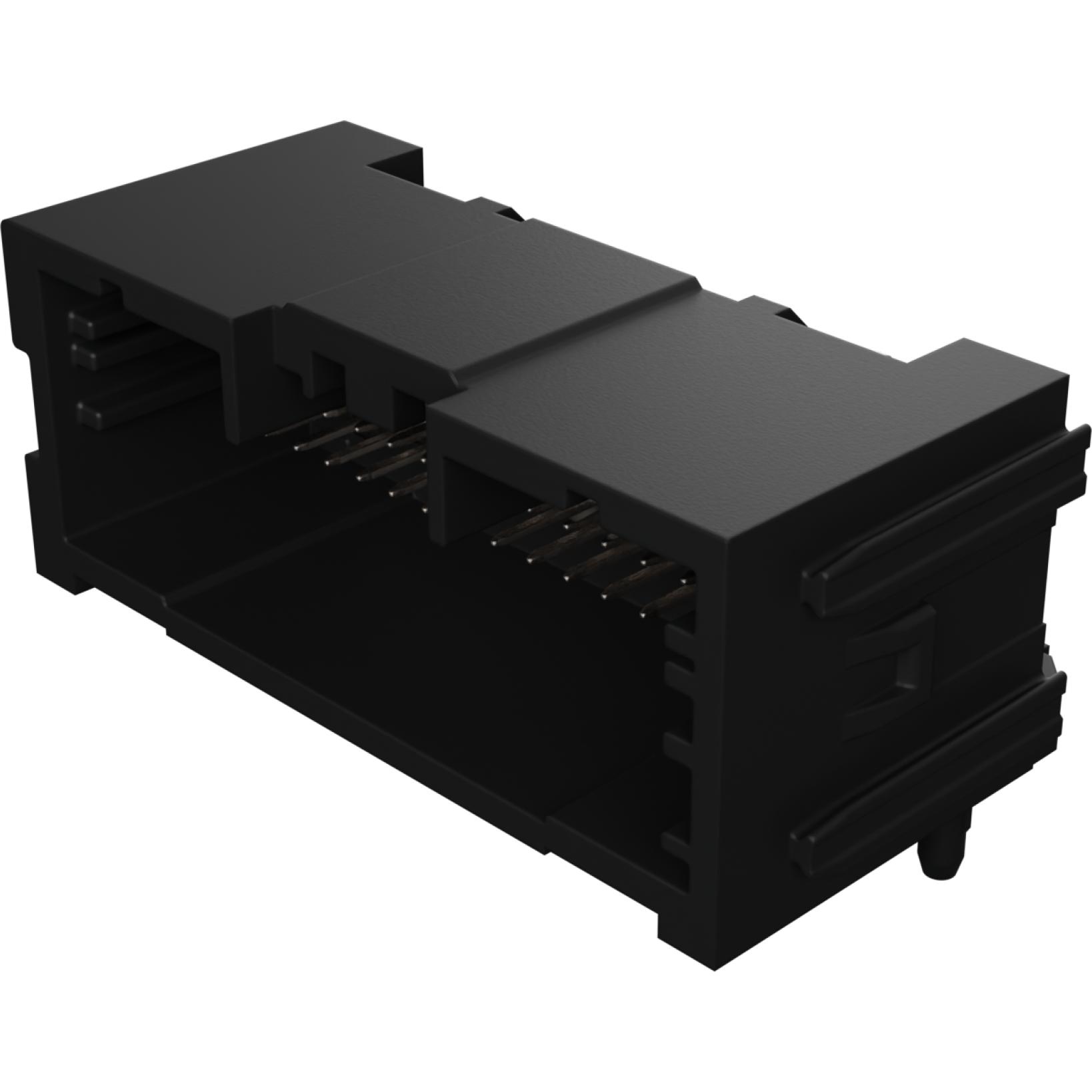 Molex-0349610386 连接器插头及 PCB 插座 Conn Wire to Board HDR 38 POS 2mm Solder RA Side Entry Thru-Hole Mini 50 Tray