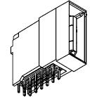 Molex-0755561500 Steckverbinderleisten und Leiterplattenbuchsen Conn Wire to Board HDR 1Power POS Solder RA Thru-Hole EXTreme PowerMass Tray