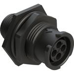 Conn Circular SKT 4 POS Crimp ST Jam Nut 4 Terminal 1 Port Bag