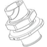 Conn Circular SKT 8 POS Screw ST Panel Mount 8 Terminal 1 Port