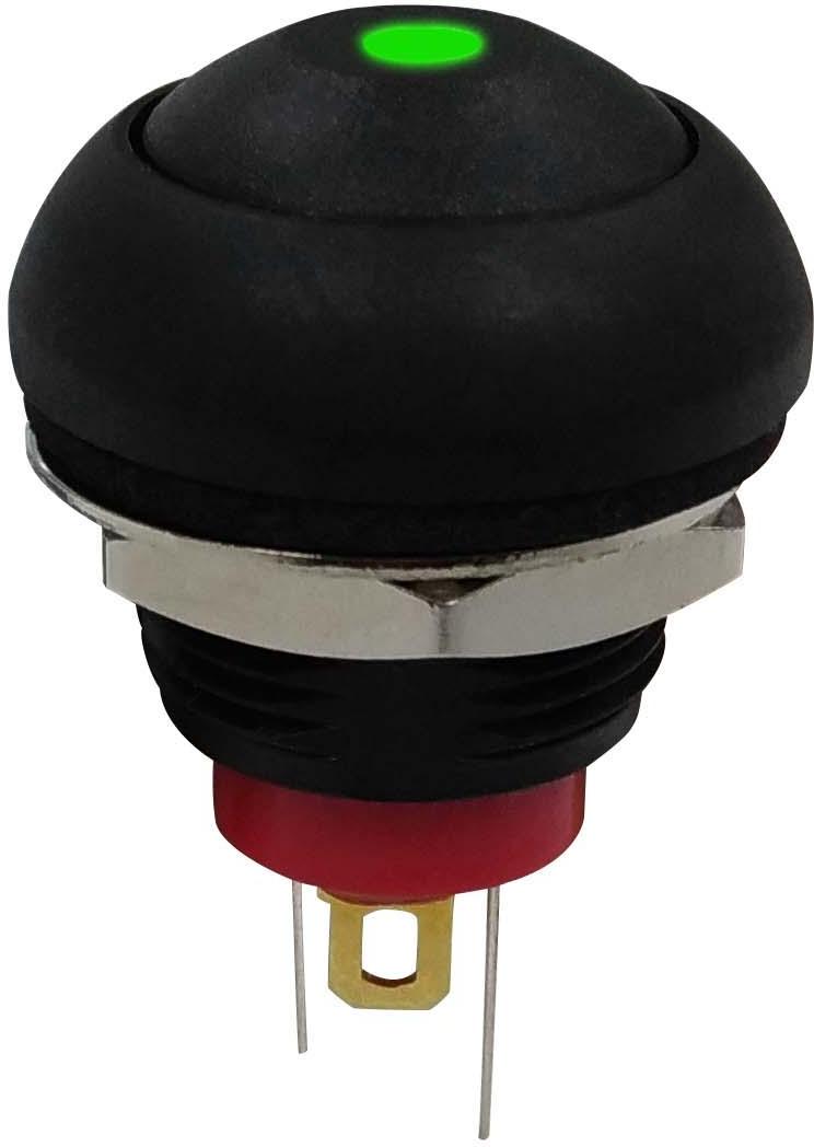 ADAM TECH-SW-PB11-2CSKG-10 Botón pulsador Anti-Vandal Pushbutton Switch