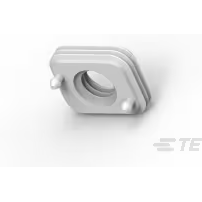 TE Connectivity-2141156-3 Accessori per connettori Connector Accessories Cavity Plug Straight Silicone White