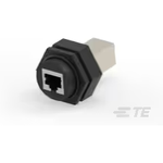 Conn RJ-45 RCP 8 POS ST Panel Mount 8 Terminal 1 Port Cat 5e Package