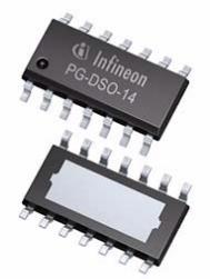 Infineon Technologies AG-BTT60101EKBXUMA1 Strombegrenzungsschaltern Current Limit SW 1-IN 1-OUT 8V to 36V 9A Automotive AEC-Q100 14-Pin DSO EP T/R