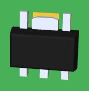 Lumissil Microsystems-IS31LT3353-SDLS4-TR LED-Treiber LED Driver 600uA Supply Current 6-Pin(5+Tab) SOT-89 T/R