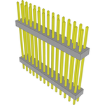 Conn Board Stacker HDR 28 POS 2mm Solder ST Thru-Hole Bulk