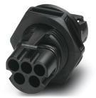 PHOENIX CONTACT-1409206 Steckverbinder, rund Conn Circular PIN 5 POS Crimp ST Panel Mount 5 Terminal 1 Port