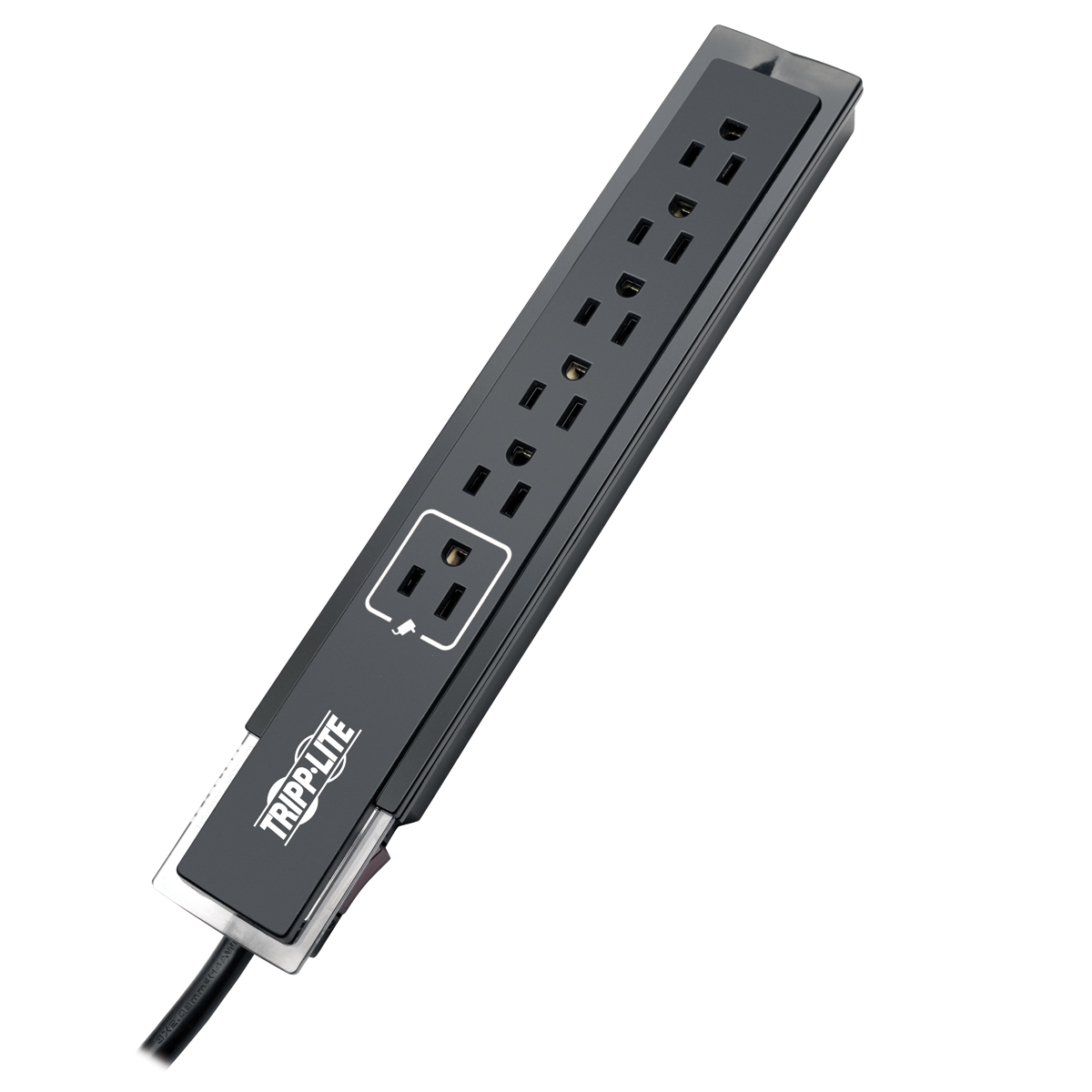 Eaton-TLP606SSTELB Unité de distribution d&rsquo;alimentation PDU Outlet Strip 15A Wall Mount