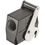 Hood 90° 16B Shell Size Powder Die Cast Aluminum Central Lock Han®