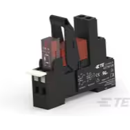 TE Connectivity-RT3S4LC4 Power Relays Power Relay 24VDC 16A SPDT(77x15.8x69)mm Socket