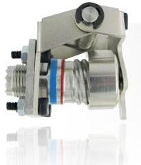 Amphenol-TVSCC19ZN Steckverbinderzubehör Protective Caps - Metallic Self-Closing Caps/Square Flange Receptacles only