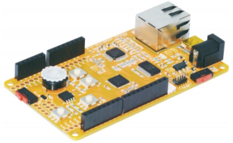 WIZnet-W5500-EVB Entwicklungssätze und Werkzeuge W5500 Ethernet Controller Evaluation Board