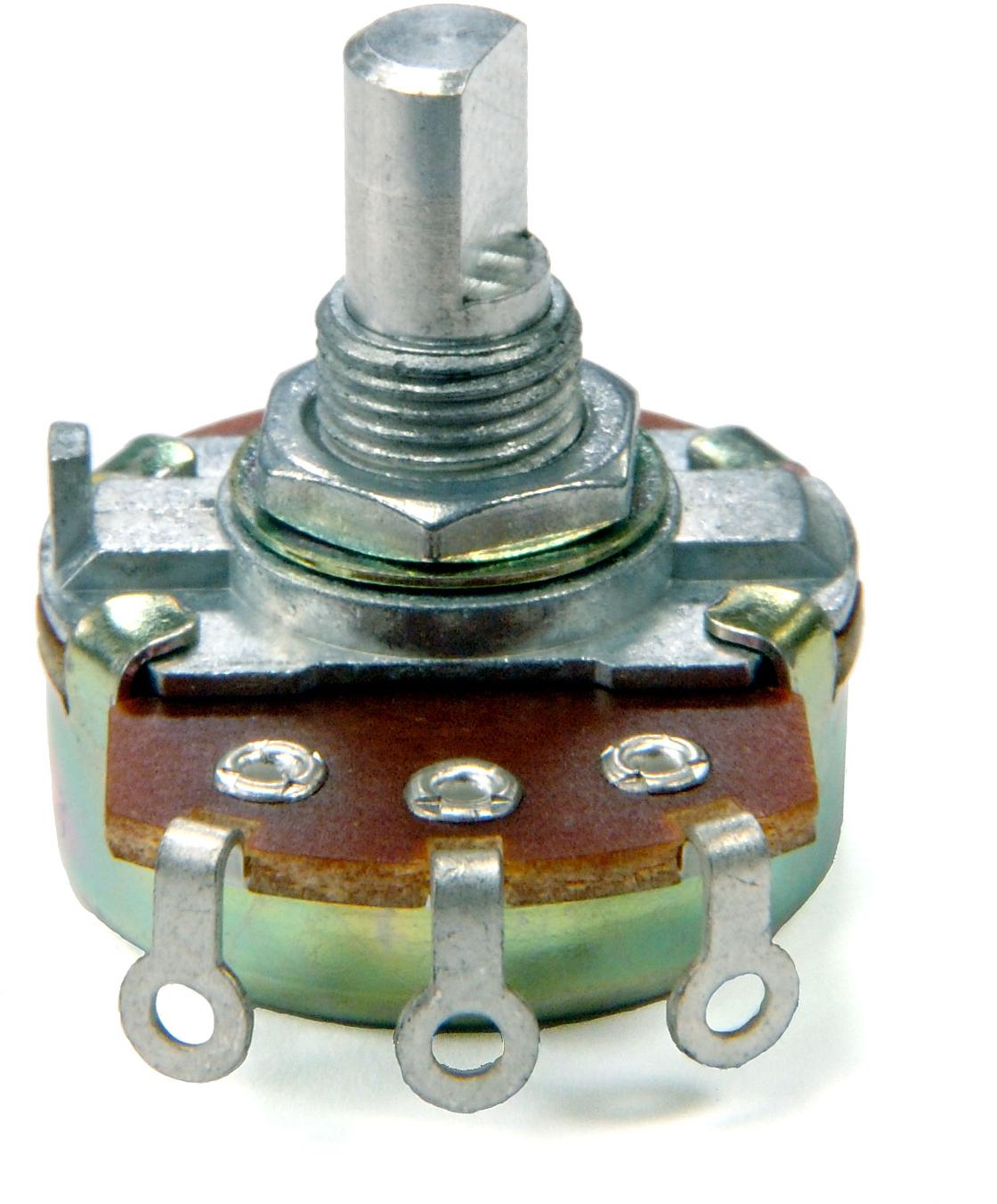 TT Electronics / BI Technologies-P231-FC20BR10K  Res Conductive Plastic POT 10K Ohm 20% 0.5W(1/2W) 1(Elec)/1(Mech)Turns 6mm (31.5 X 24 X 30.15mm) Solder Lug Panel Mount Box/Tray