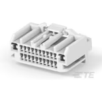 Conn Housing PL 22 POS 2.5mm Crimp ST Cable Mount White Package