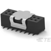 TE Connectivity-2267440-8 Connector Headers and PCB Receptacles Conn Socket Strip SKT 16 POS 1mm Solder ST Top Entry SMD Tube
