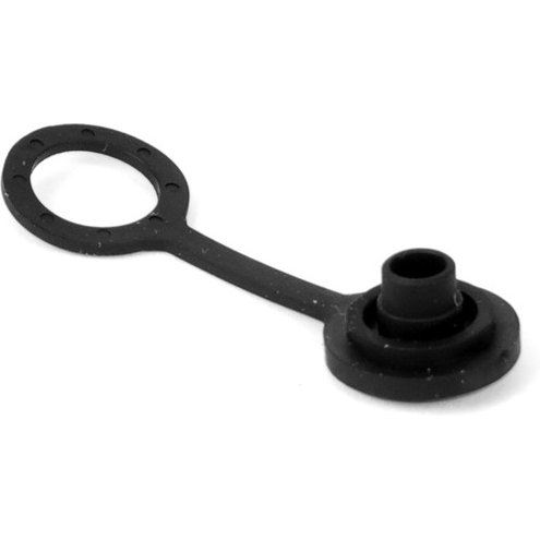 Switchcraft-JCAP Accesorios del conector Connector Accessories Cap Straight Thermoplastic Elastomer Black