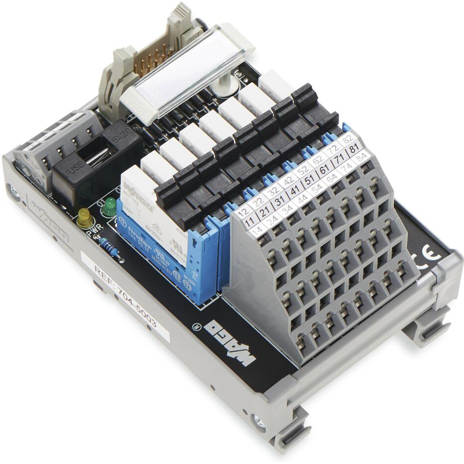 WAGO-704-5003 null Switching relay module, for DIN 35 rail