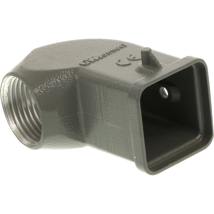 Molex-7803.6230.0 Schrumpfbalgenadapter Hood 90° 3 Shell Size Polyester Powder Die Cast Aluminum GWconnect®