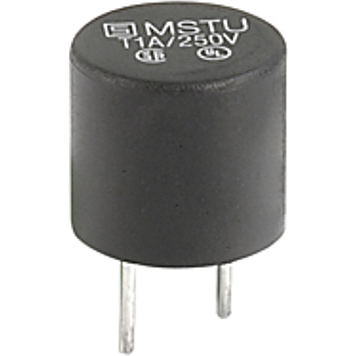 SCHURTER-0034.7325 保险丝 Fuse Subminiature Slow Blow Acting 10A 250V Radial 8.5 X 8.5mm Thermoplastic Box cULus