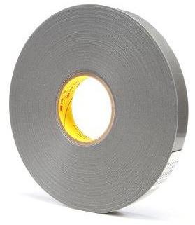 3M-4957F Bänder und Klebebänder Tapes Double Side Adhesive Acrylic Aluminum/Ceramic/Enameled Steel/Galvanized Steel/Glass/Epoxy/Stainless Steel Gray Foam 32.9m