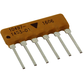 Vishay-VTF996UF Redes y matrices del resistor Conformal, Single-In-Line Resistor Networks (Standard)