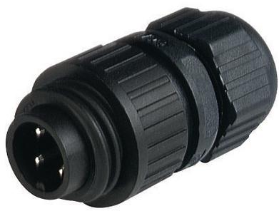 Belden-CA 3 LS Steckverbinder, rund Conn M12 Circular PIN 4 POS Screw ST Cable Mount 4 Terminal 1 Port