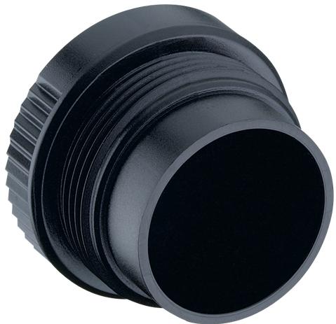 Lumberg-038799 Steckverbinderzubehör Connector Accessories IP68 Plug Cap Straight Polycarbonate Box