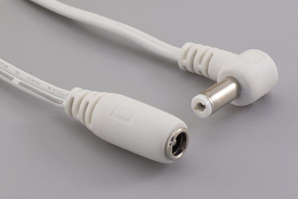 Tensility International-10-01259 Cable Assembly DC Power Cable Assembly 1.83m DC Power Plug to DC Power Jack 2 to 2POS PL-RCP 18AWG