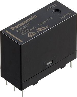 Panasonic-ADW1224HT Power Relays Power Relay 24VDC 16A SPST-NO(24mm 10mm 18.8mm) THT